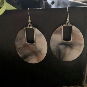 Marble earrings